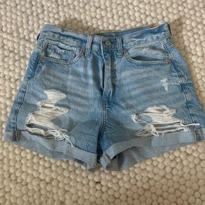 American Eagle High Waist Mom Shorts